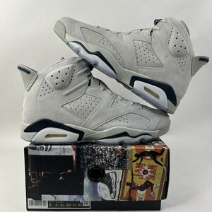 Nike Shoes Air Jordan 6 Retro “Georgetown/Magnet Grey” 2024